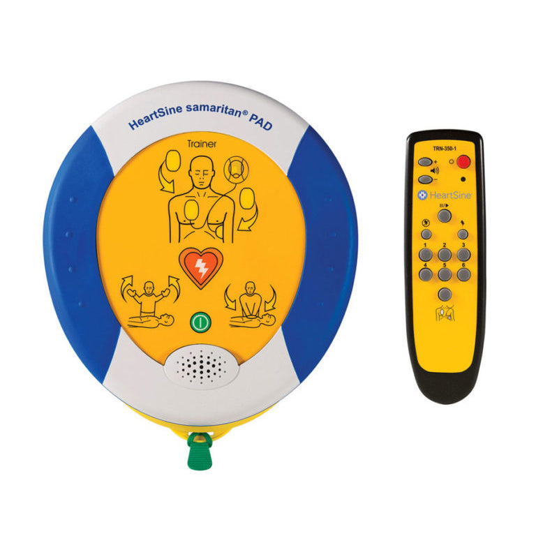 HeartSine SAM 350P AED Trainer With Remote - Action First Aid