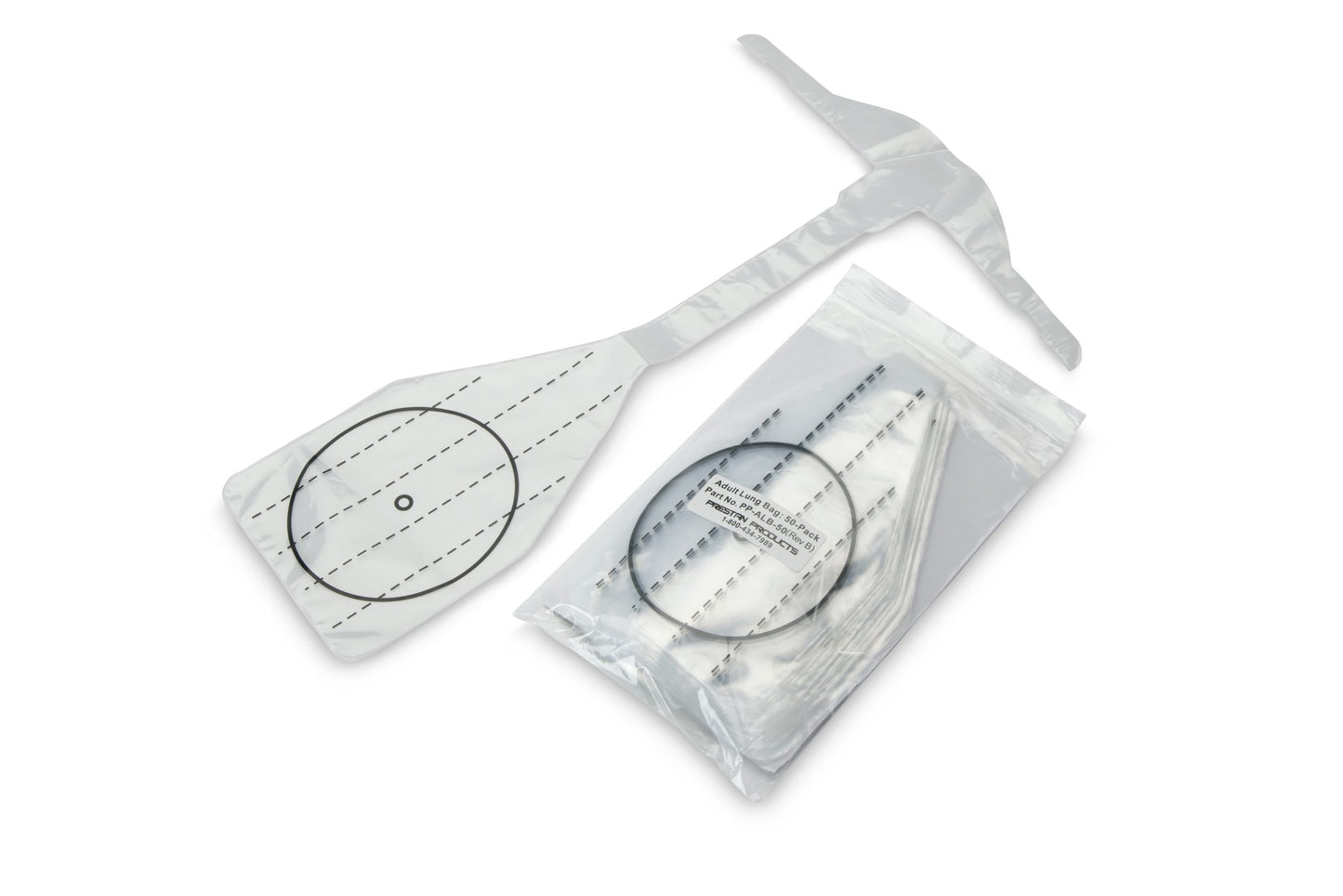 PRESTAN Professional Adult Face Shield Lung Bags - Action First Aid