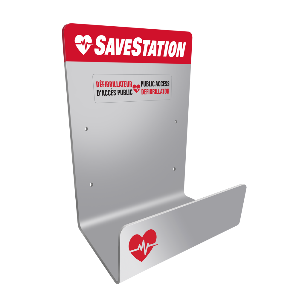 Savestation Bracket Bilingual- Action First Aid
