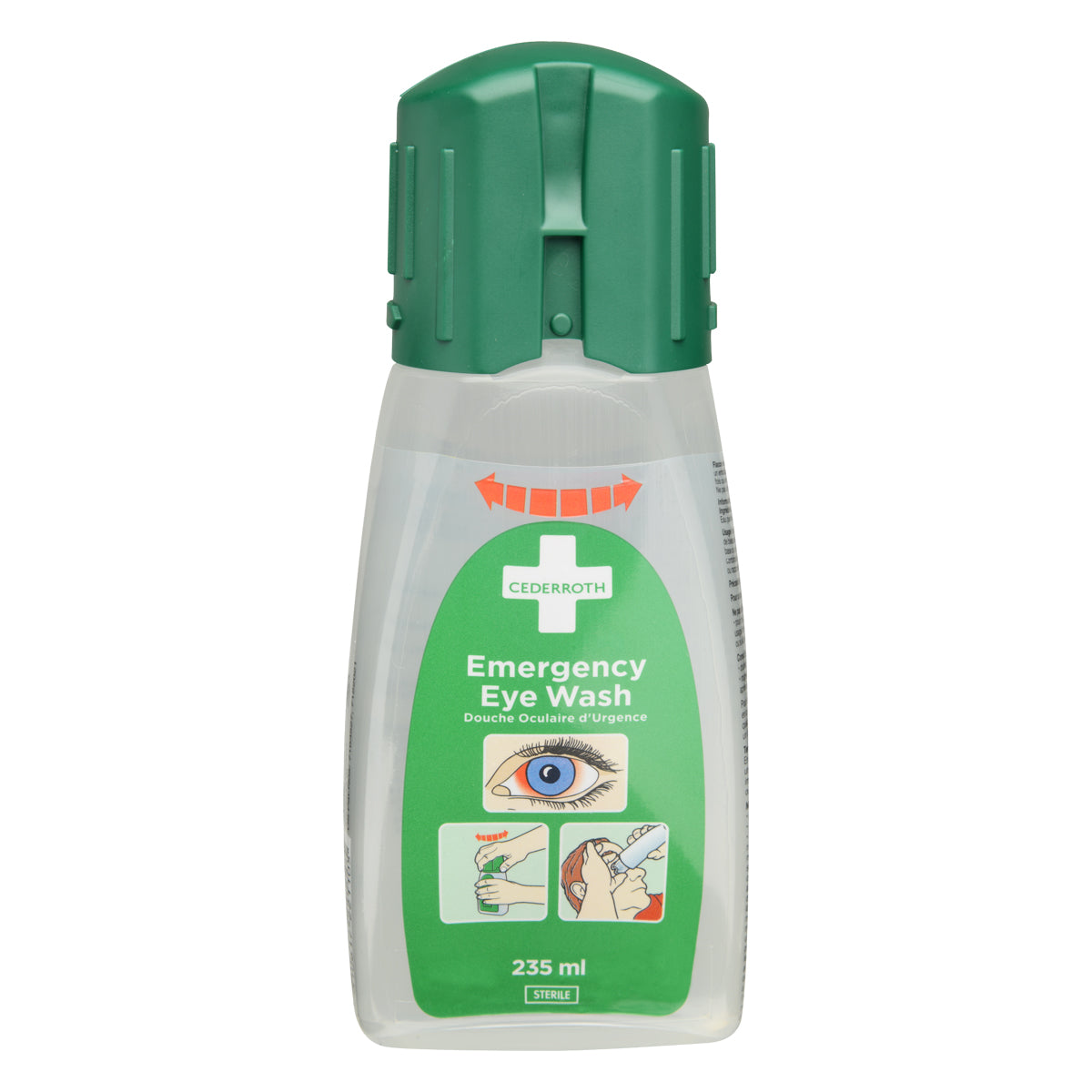 Cederroth Sterile Eye Wash 235 mL - Action First Aid