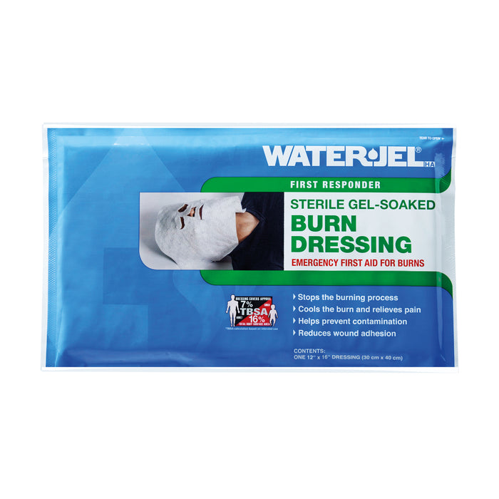 Water-Jel Sterile Facial Burn Dressing 12" x 16" - Action First Aid