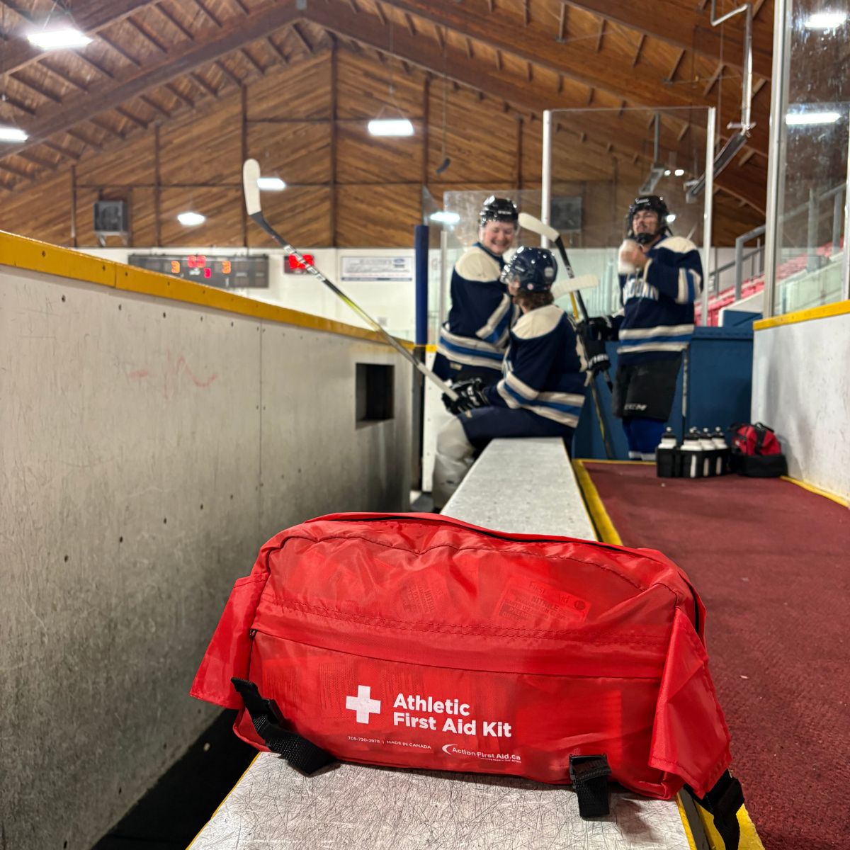 Hockey Trainers First Aid Kit Medical Bag - Action First Aid