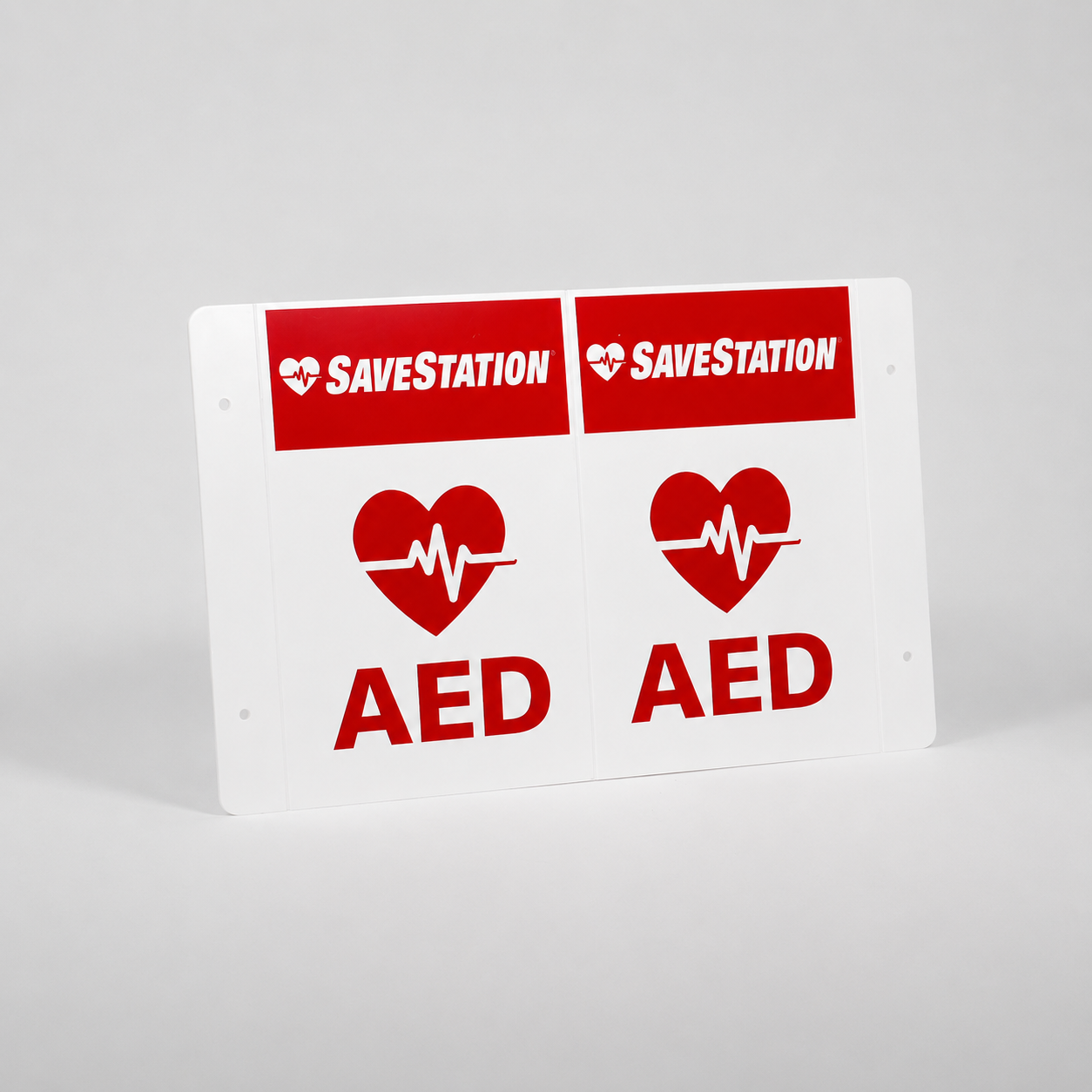 3D AED Wall Sign With Lifepak Cr2 WiFi Bundle - Action First Aid