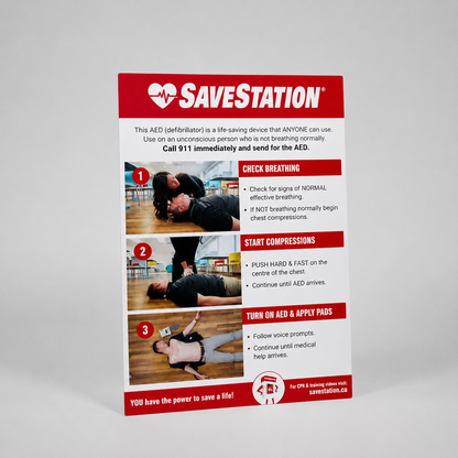 Lifepak Cr2 WiFi Bundle With 3D AED Wall Sign - Action First Aid