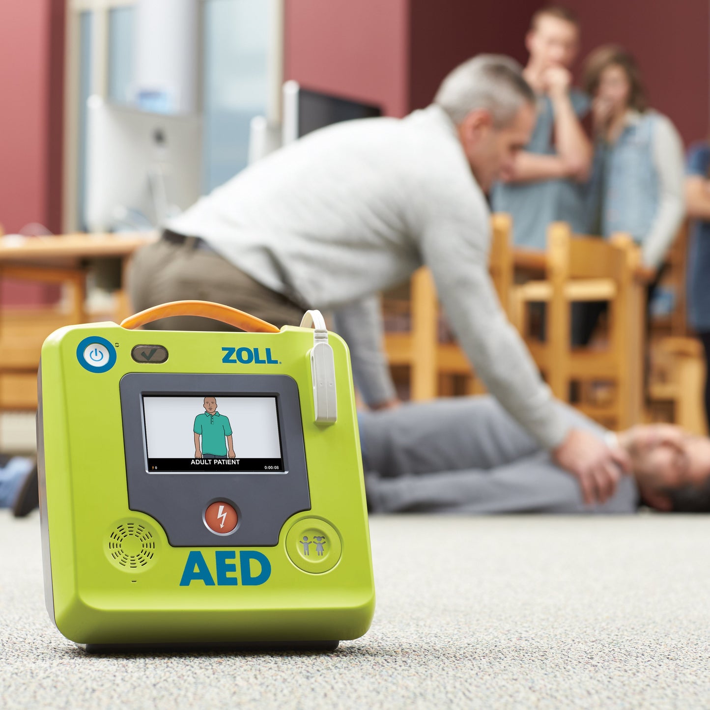 Zoll AED 3 Defibrillator Bundle To Treat Sudden Cardiac Arrest - Action First Aid