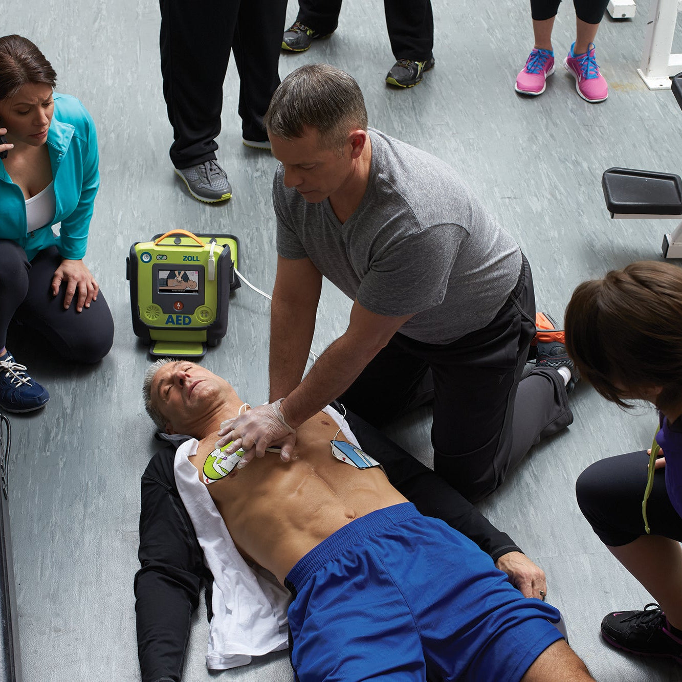 Zoll CPR AED 3 Uni-Padz Universal Electrodes For Adult & Pediatric Patients - Action First Aid