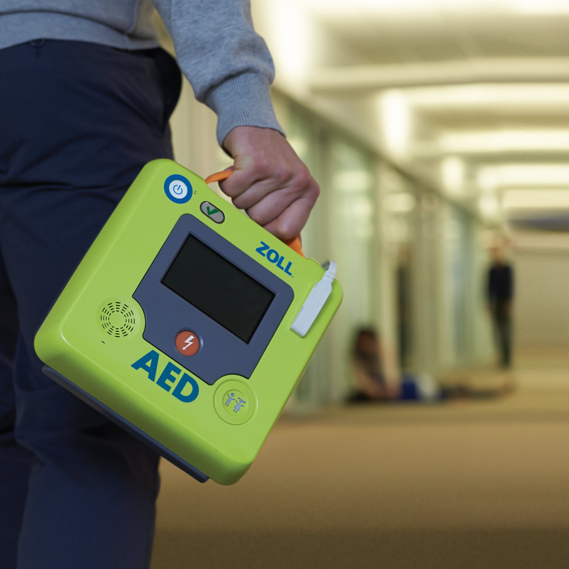Zoll AED 3 Fully Automatic Automated External Defibrillator With Real-Time CPR Feedback- Action First Aid