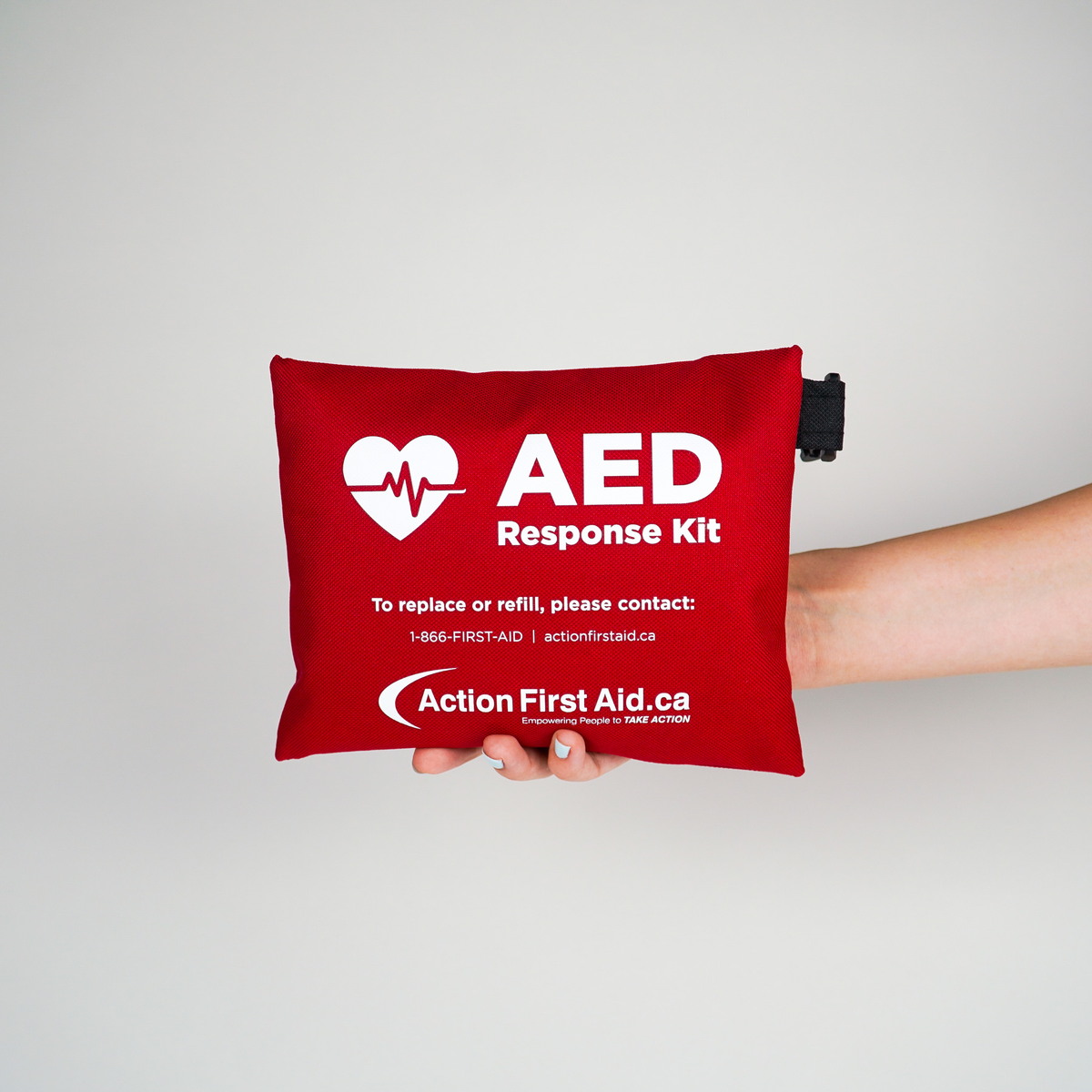 Lifepak CR2 WiFi Bundle Package With AED Response Kit - Action First Aid