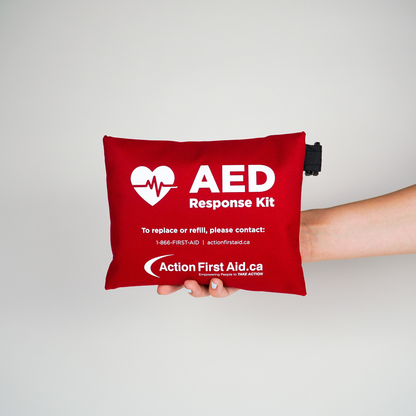 Lifepak CR2 WiFi Bundle Package With AED Response Kit - Action First Aid