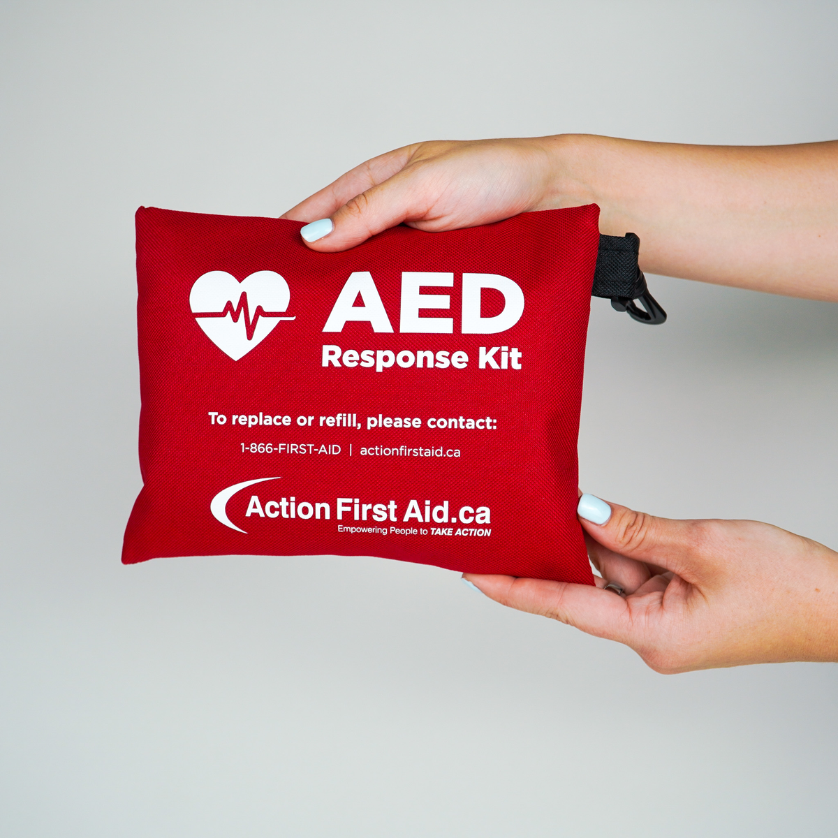 Philips Heartstart Frx Bundle With Red Carrying Case - Action First Aid