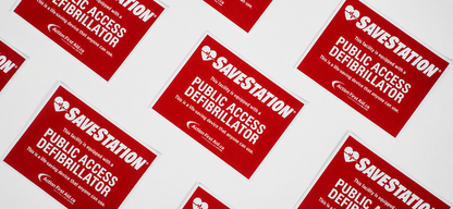 Public Access Defibrillators 3D Sign - Action First Aid
