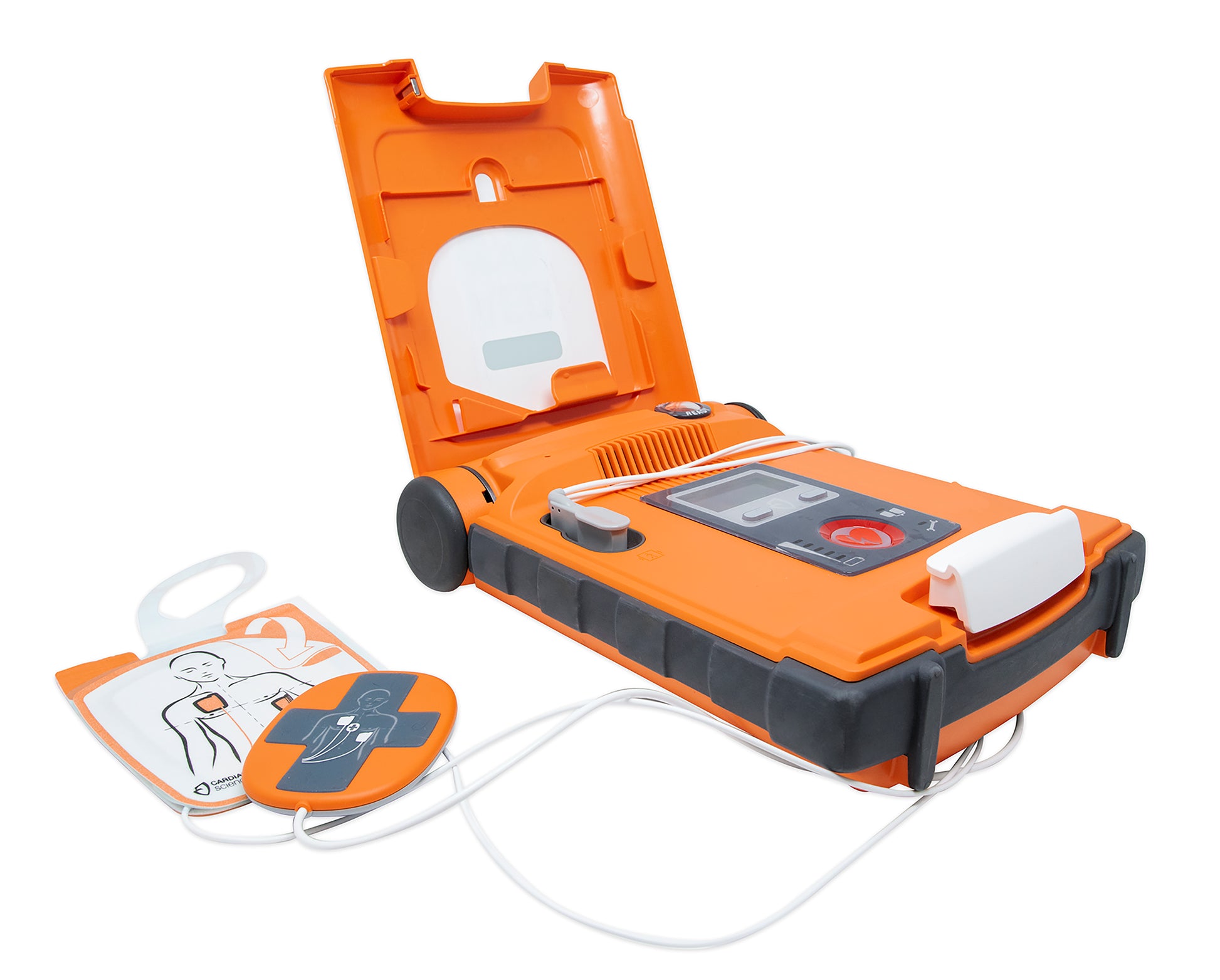 Powerheart AED G5 With Intellisense CPR Feedback Puck - Action First Aid