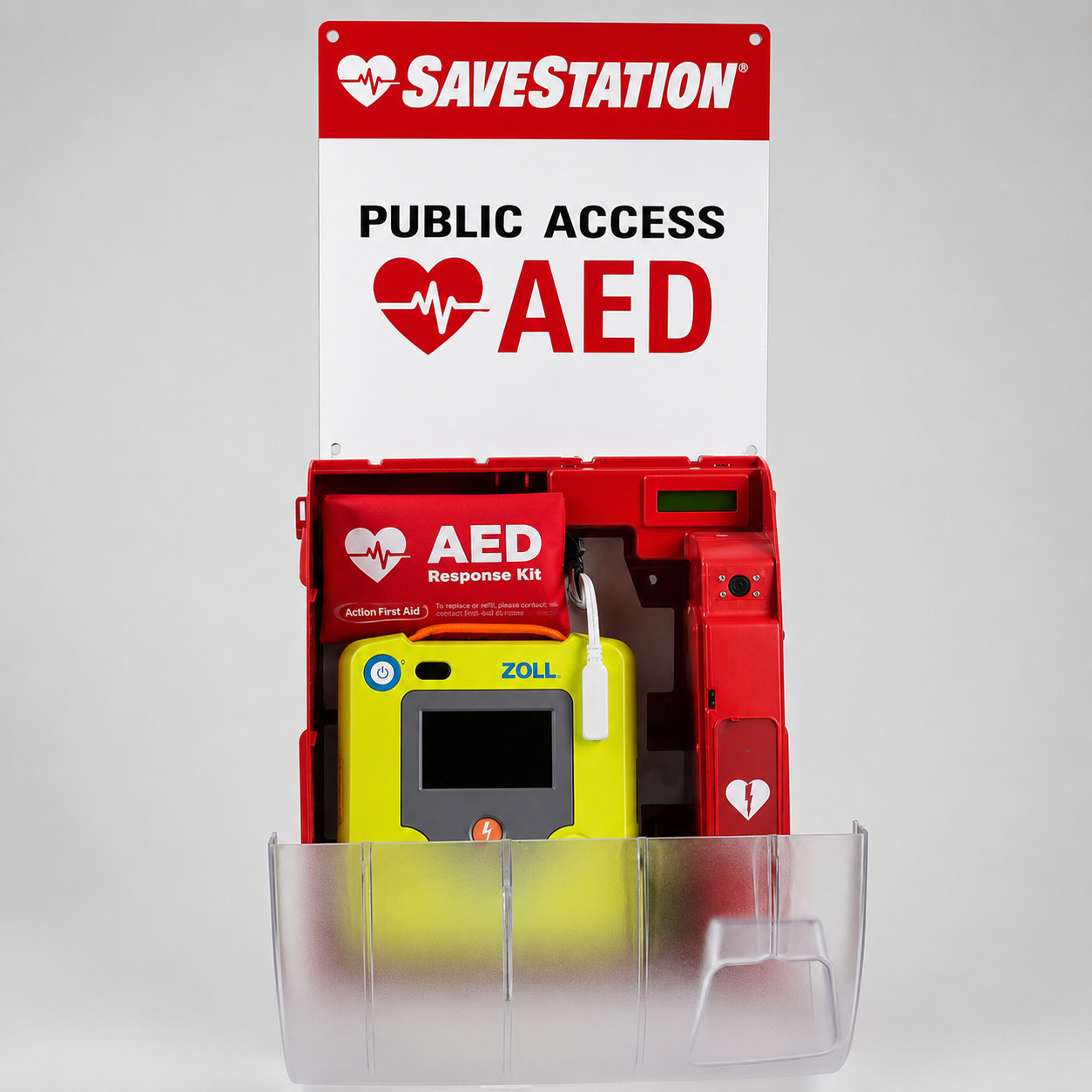 Savestation Standard Compact With Zoll AED - Action First Aid