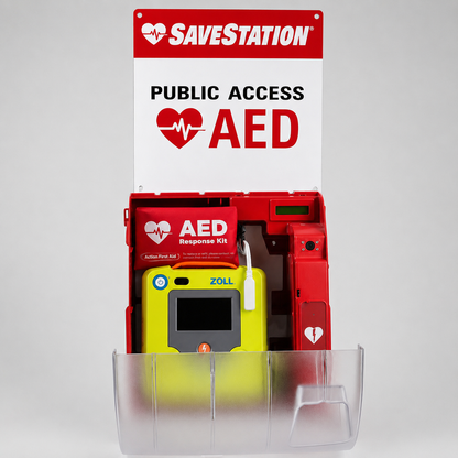 Savestation Standard Compact With Zoll AED - Action First Aid
