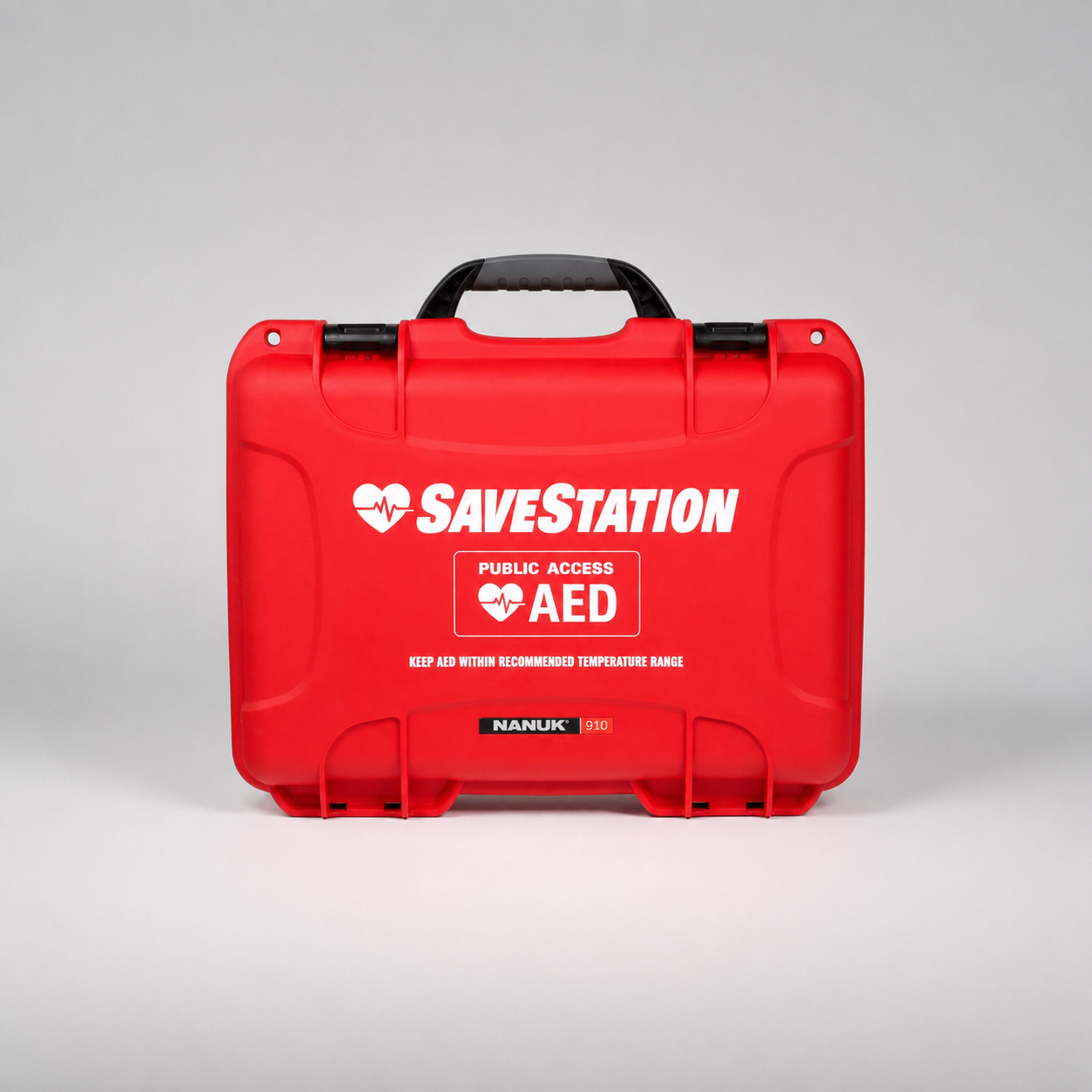 Savestation Mobile Case With Water Resistance Ipx7 Red - Action First Aid