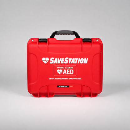 Savestation Mobile Case With Water Resistance Ipx7 Red - Action First Aid