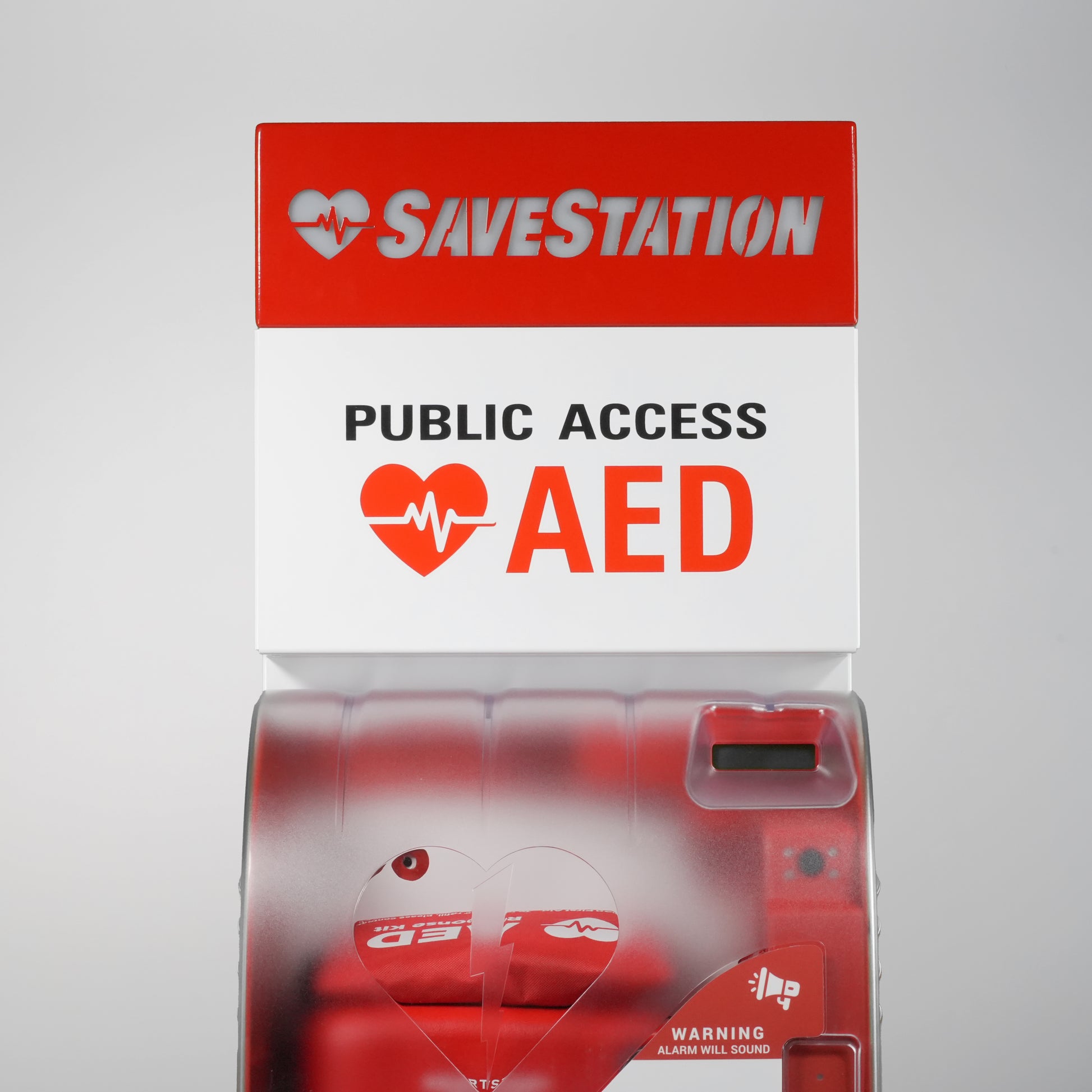 Back-Lit Savestation Wall Mount - Action First Aid