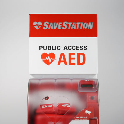 Back-Lit Savestation Wall Mount - Action First Aid