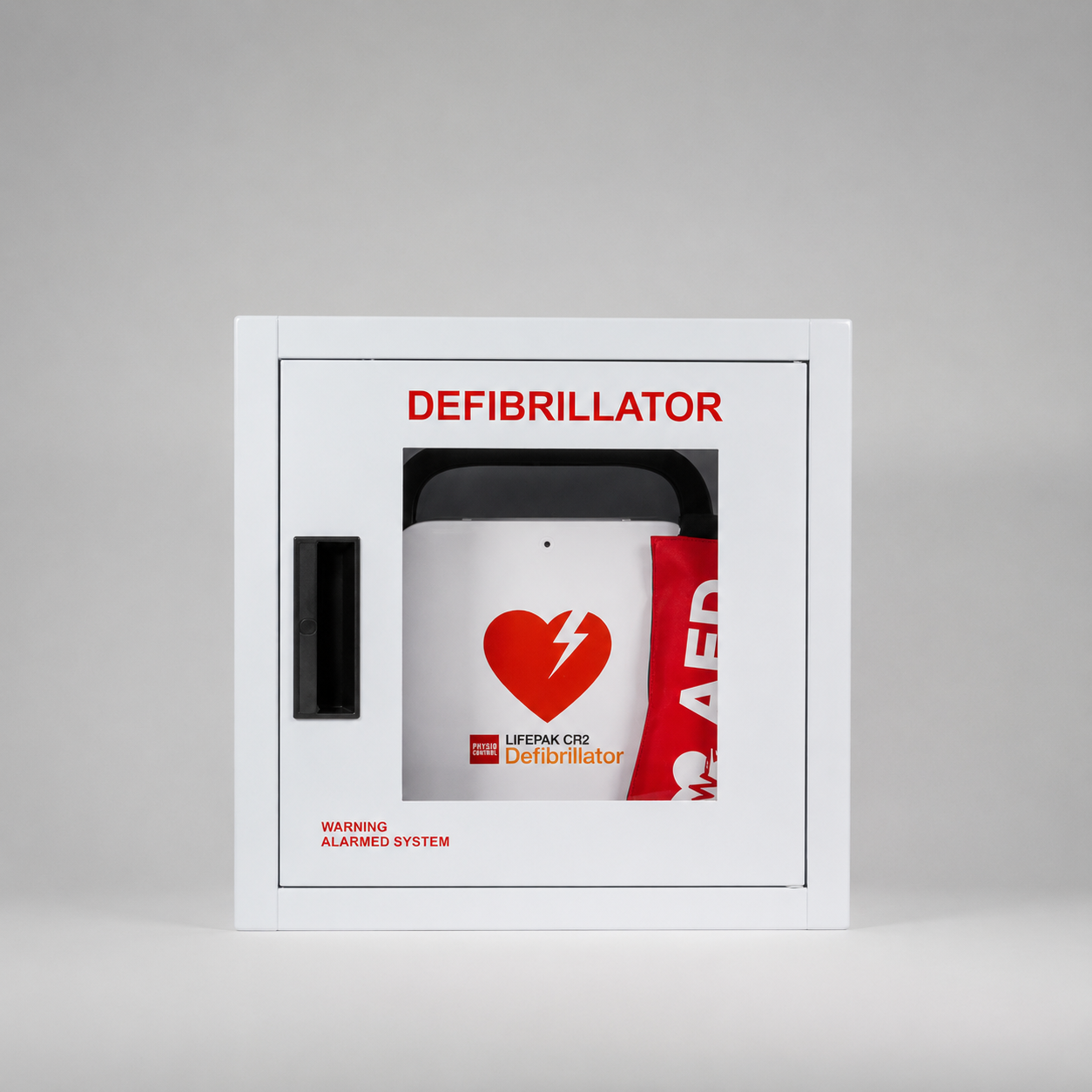 Savestation Alarm Cabinet With Lifepak CR2 Wi̇fi̇ AED - Action First Aid