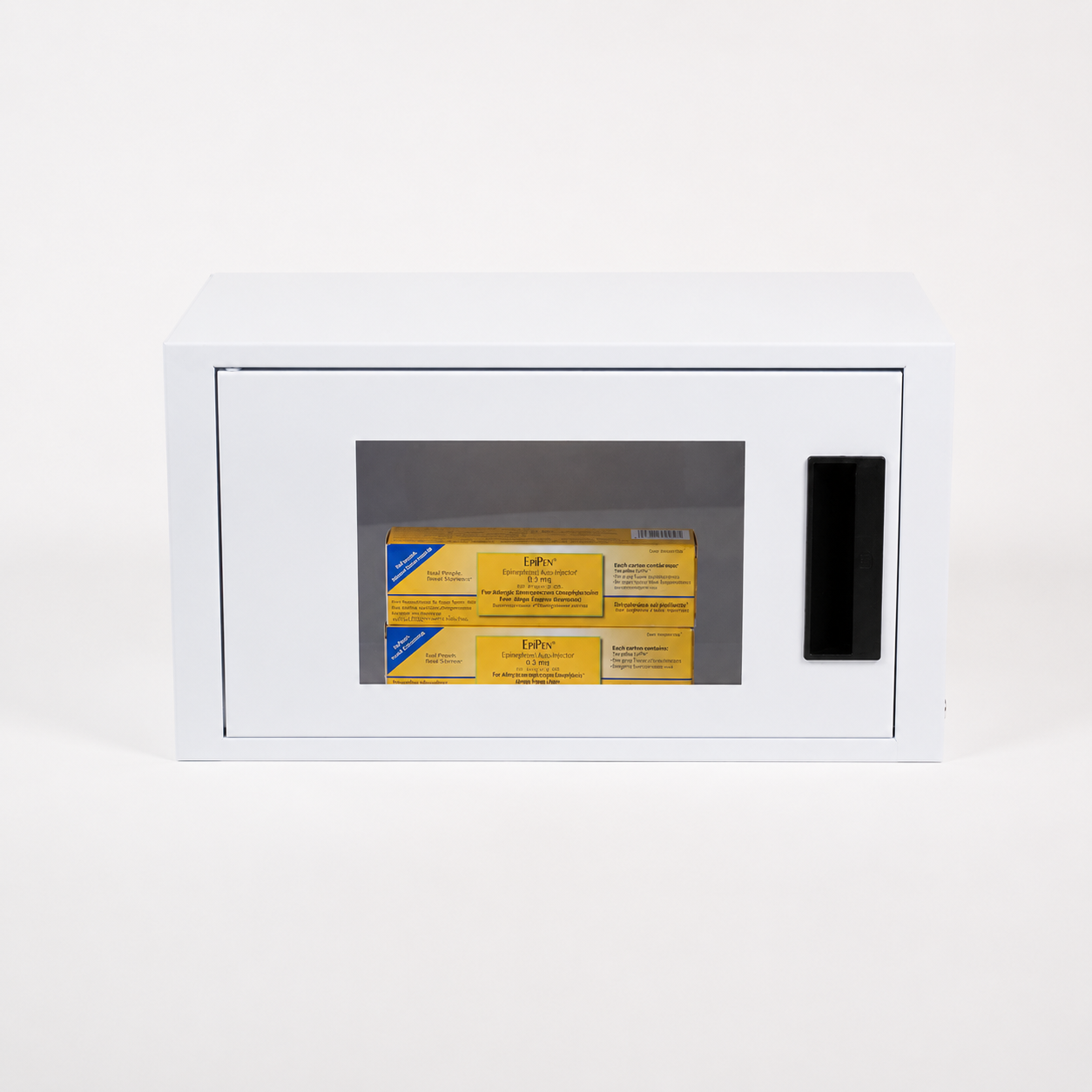 SaveStation Alarmed Modular Cabinet With EpiPen - Action First Aid