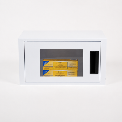 SaveStation Alarmed Modular Cabinet With EpiPen - Action First Aid