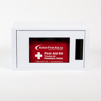 SaveStation Alarmed Modular Cabinet With First Aid Kit - Action First Aid