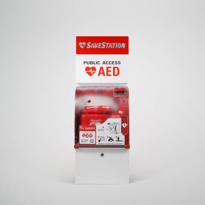 Savestation Compact AED Cabinet - Action First Aid