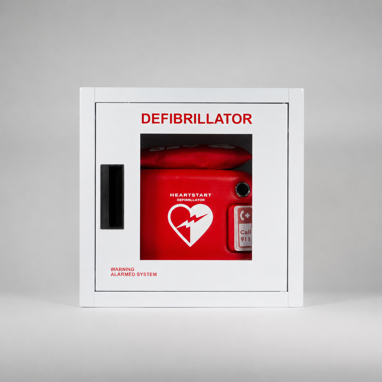 Savestation Alarm Cabinet With Philips Heartstart Frx Bundle - Action First Aid