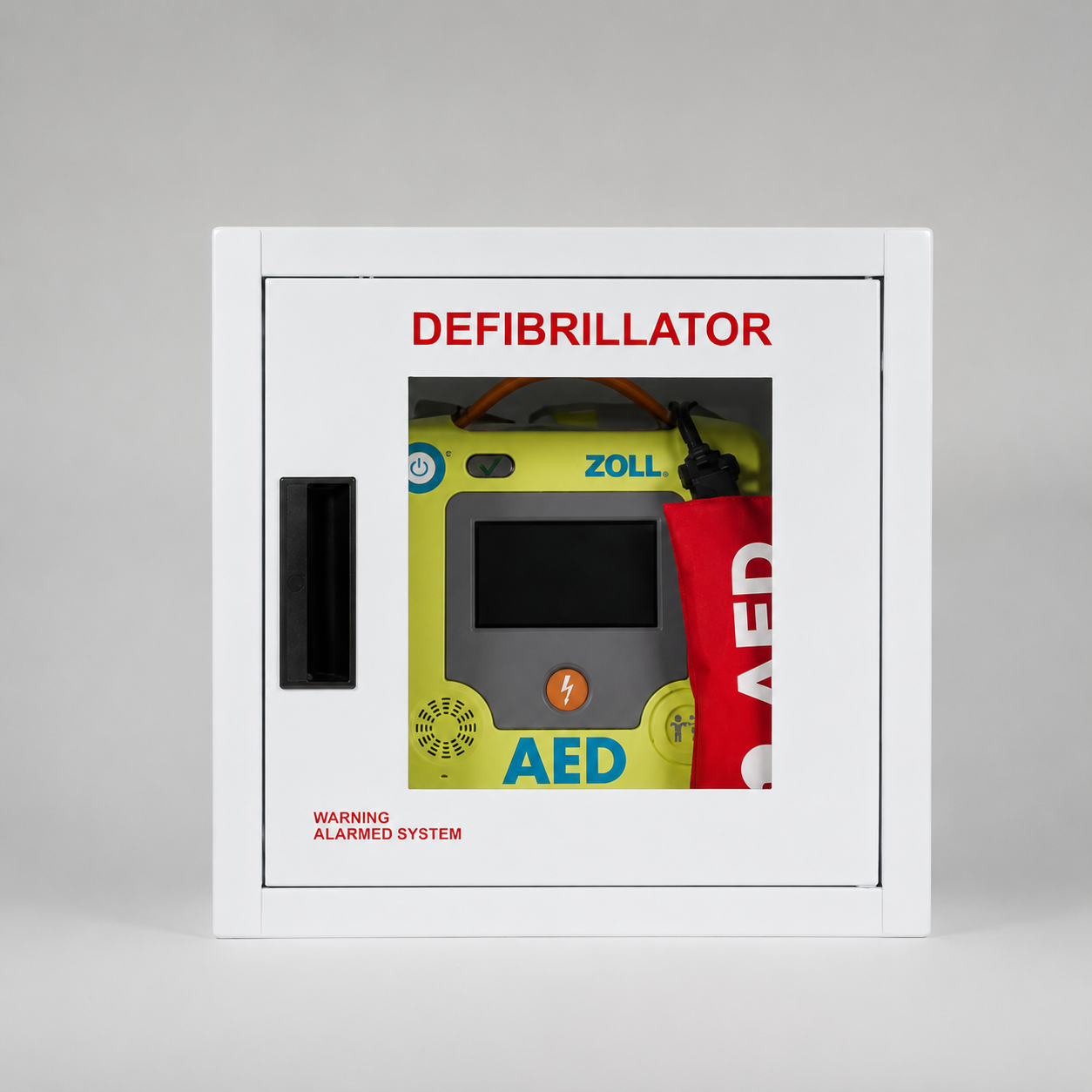 Zoll AED 3 With Savestation Alarm Cabinet - Action First Aid