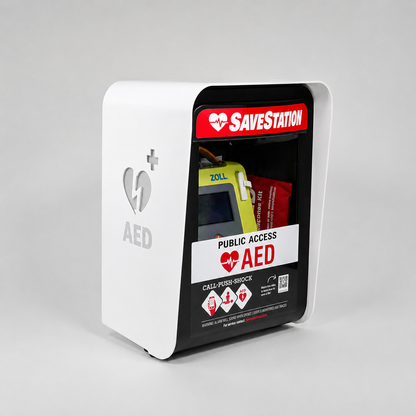 Savestation Guardian Public Access AED - Action First Aid