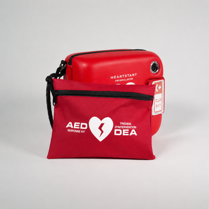 Philips Heartstart Frx Aed & Red Carrying Case - Action First Aid