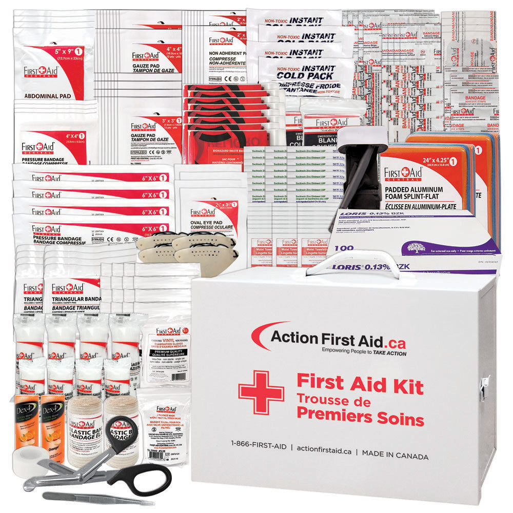 Type 3 Intermediate Workplace First Aid Kit Metal Large - Action First Aid