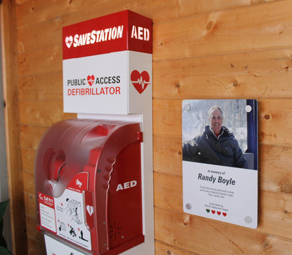 Commemorative & Sponsorship Plaque - Action First Aid