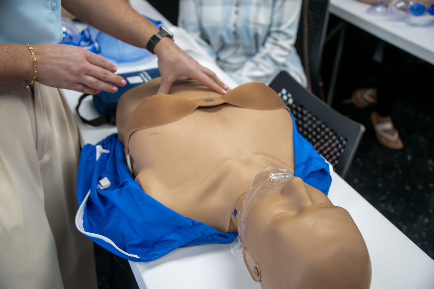 Adult Female CPR Training Manikin Equipment - Action First Aid