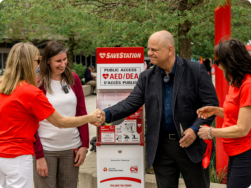 Savestation Public Access AED - Action First Aid
