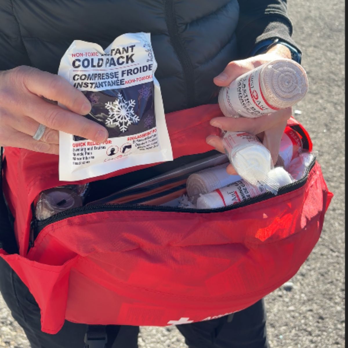 Hockey First Aid Kit For Sports Injury Care - Action First Aid
