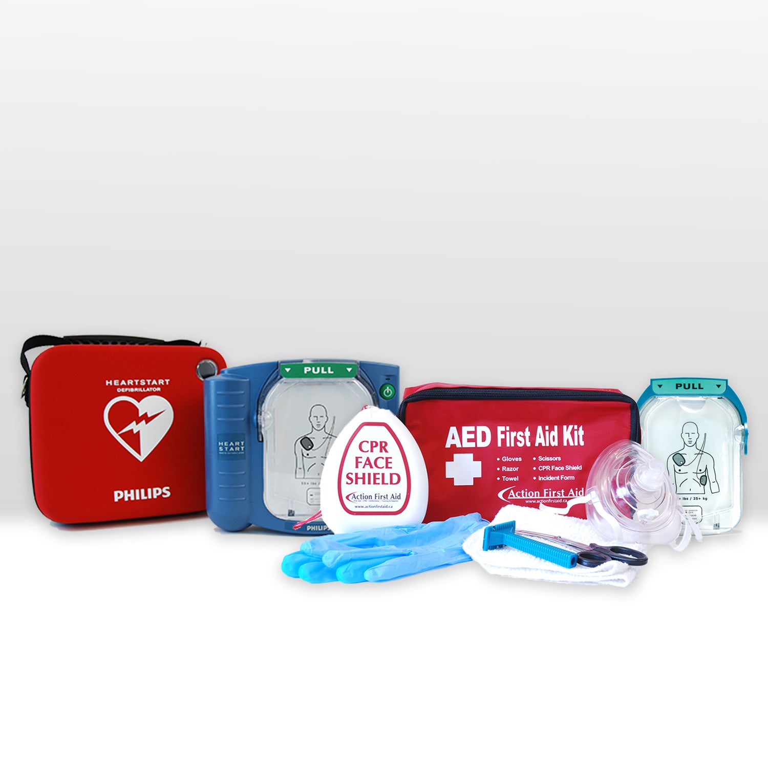 Home AED Bundle Kit - Action First Aid