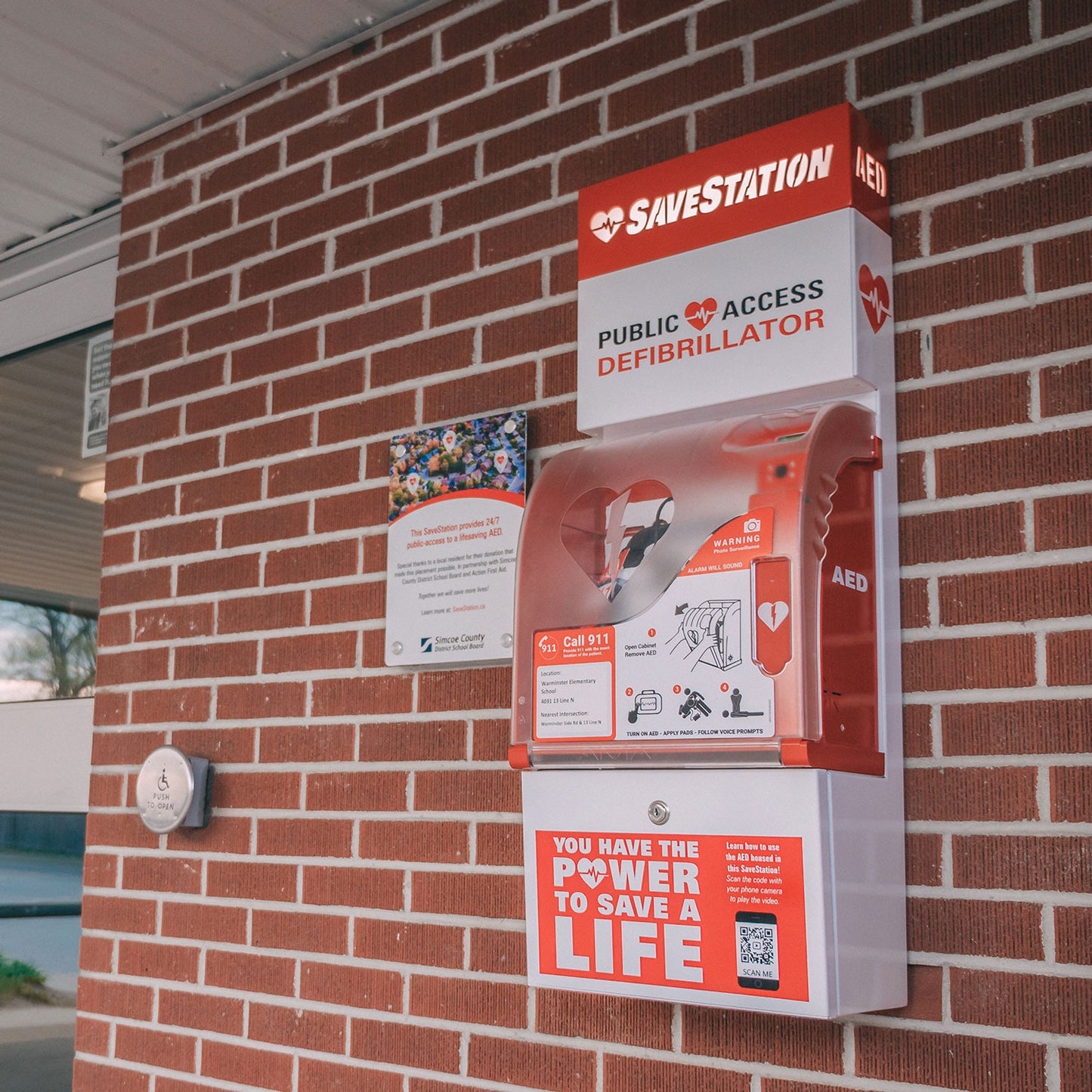 Outdoor Wall Mounted Savestation - Action First Aid