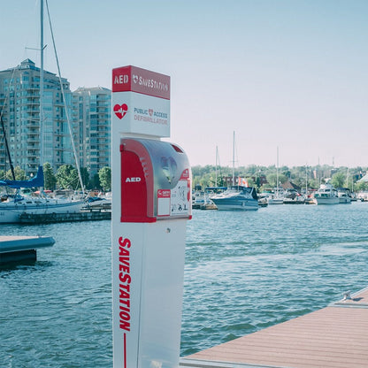 Outdoor Savestation PublIc Access AED - Action First Aid
