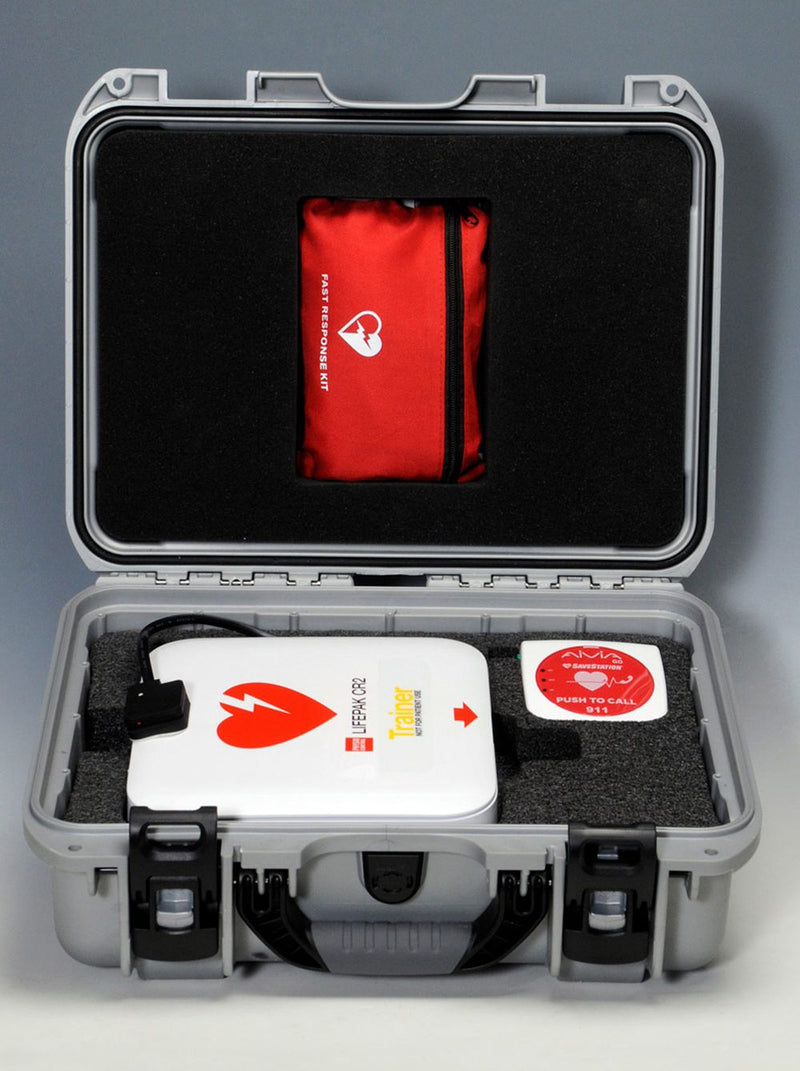 LifePak CR2 AED Bundle In Nanuk Protective Carrying Case - Action First Aid