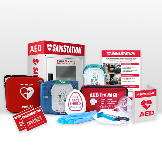Philips HeartStart OnSite Bundle - Action First Aid
