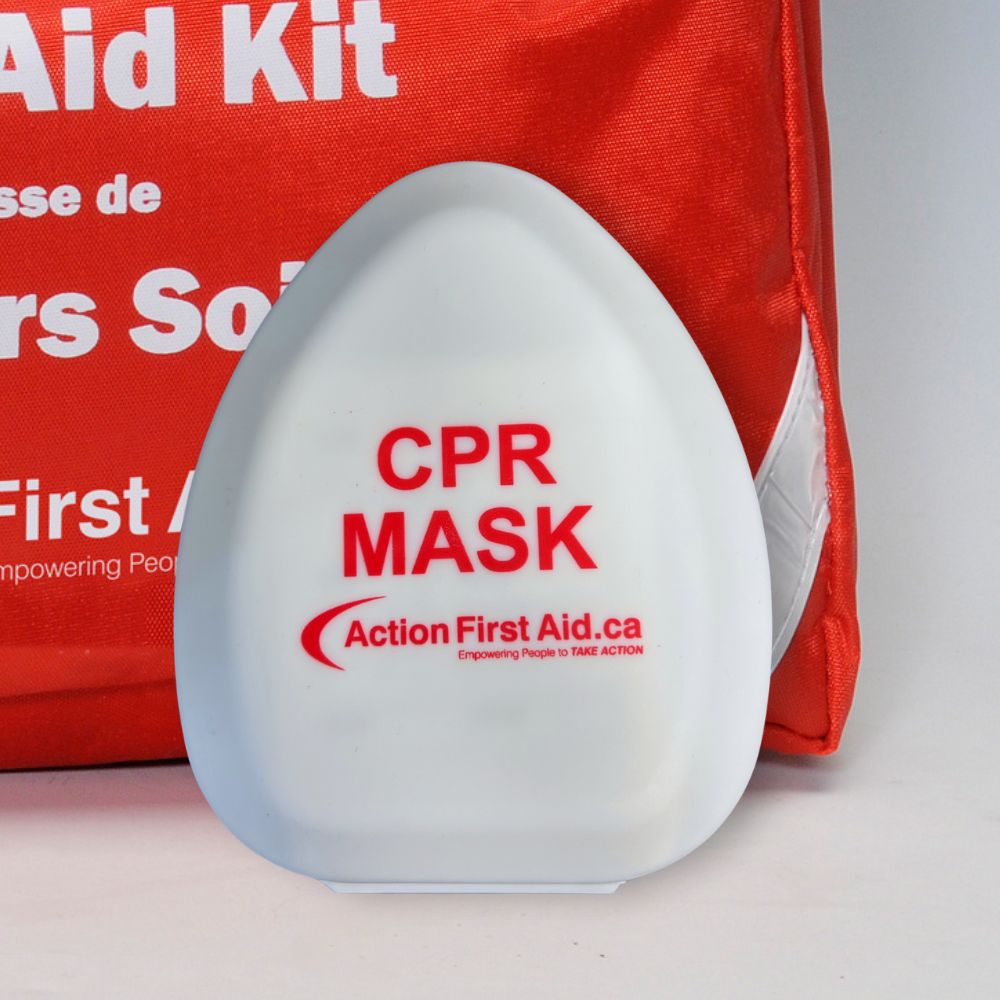 CPR Pocket Mask For Emergency Resuscitation - Action First Aid