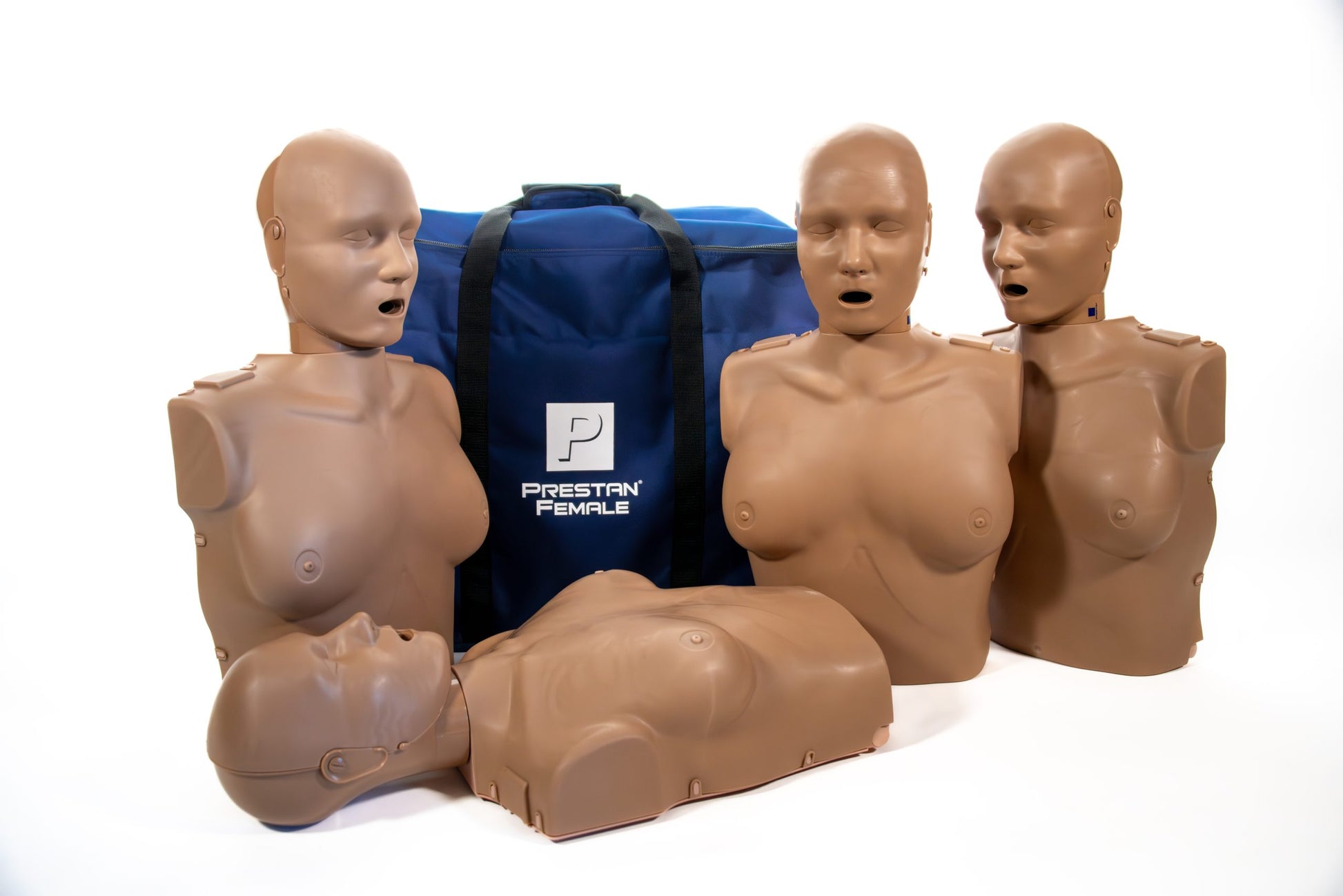 Prestan Professional Adult Female Manikin With CPR Feedback 4-Pack - Action First Aid