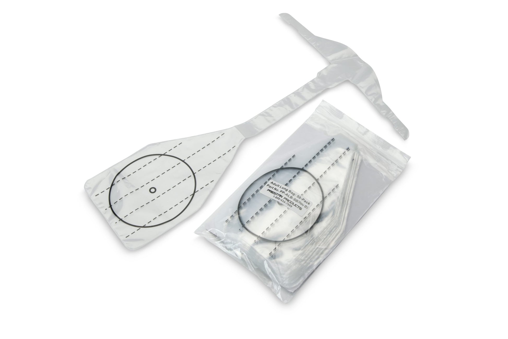 PRESTAN Professional Adult Face Shield Lung Bags - Action First Aid