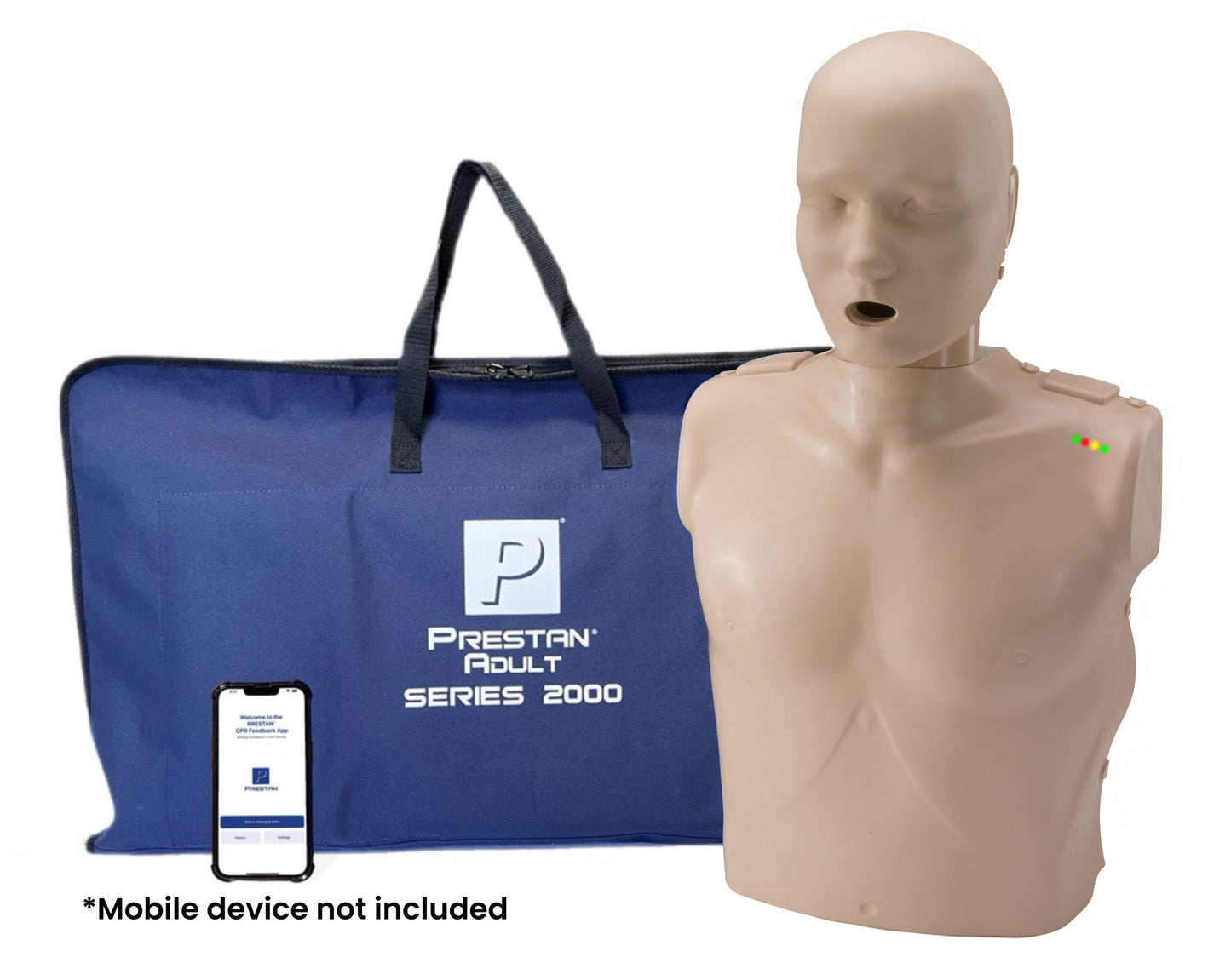 Prestan Professional Adult Series 2000 Manikin With Advanced CPR Feedback Single Medium - Action First Aid