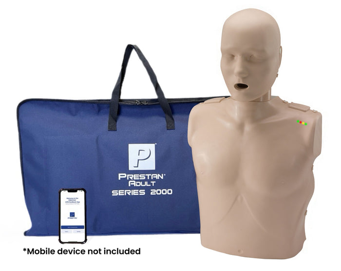 Prestan Professional Adult Series 2000 Manikin With Advanced CPR Feedback Single Medium - Action First Aid