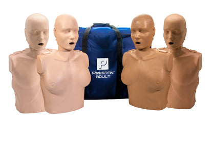 Prestan 4-Pack Professional Adult Female Manikin With CPR Feedback - Action First Aid