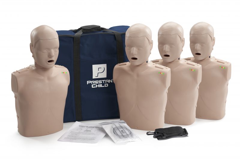 Prestan Professional Child Manikin With CPR Feedback 4-Pack Medium - Action First Aid