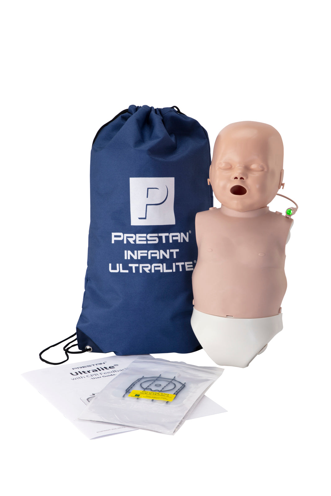 Prestan Infant Ultralite Manikin With CPR Feedback — Single / Medium - Action First Aid