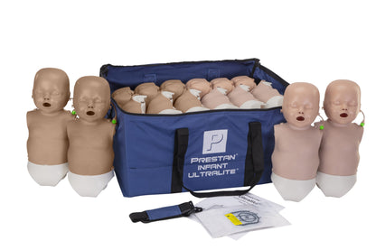Prestan Infant Ultralite Manikin With CPR Feedback 12-Pack Diversity - Action First Aid